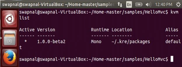 kvm list