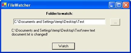 File System Watcher