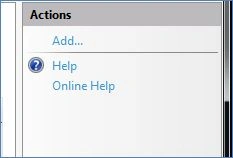 Click on Add