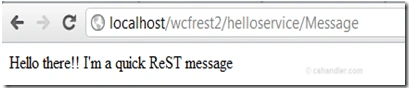 ReST service URL
