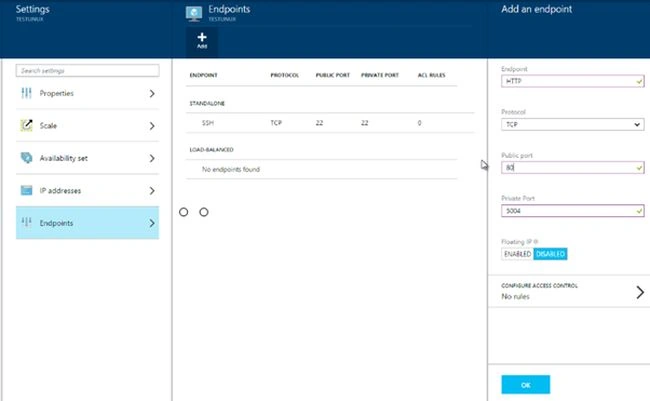Exposing hosted website