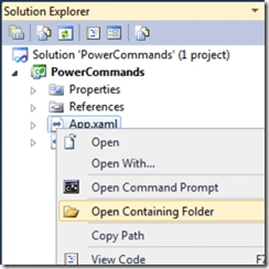 PowerCommands Tool on VisualStudio 2010