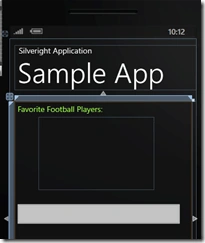 windows phone 7 application
