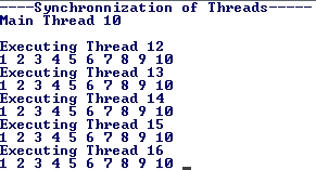 Multithreaded application in .Net