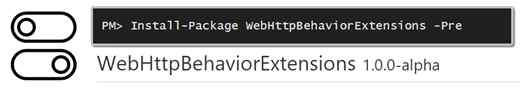 Extension behavior library